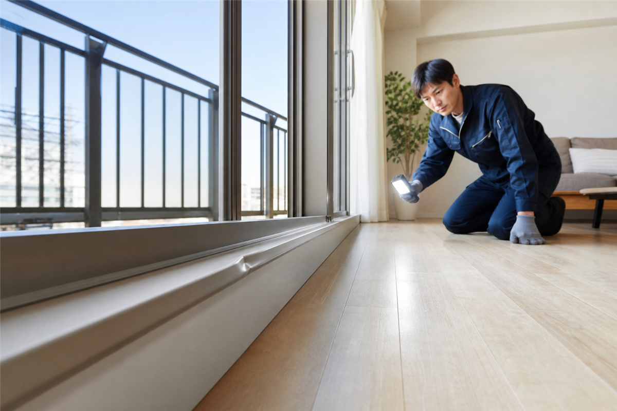 アルミサッシのへこみは補修できる？交換との違いとDIYの注意点