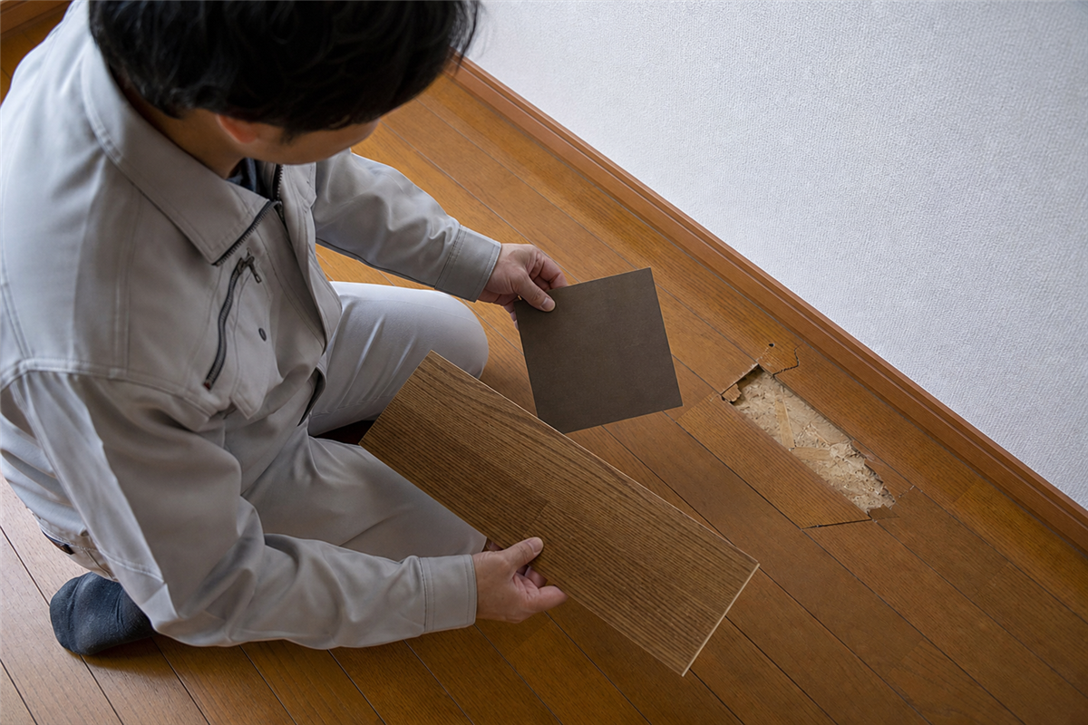 単板・シート表面の違い