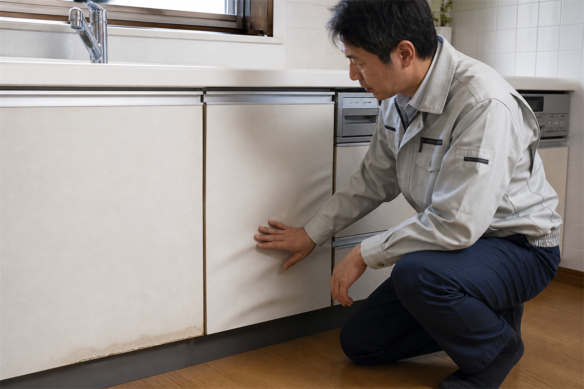 水膨れと熱変形を分ける